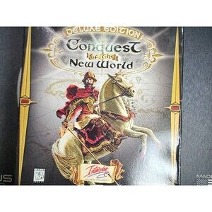 Conquest of the New World Big Box Vintage PC Game CD Included
